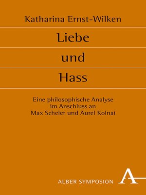 cover image of Liebe und Hass